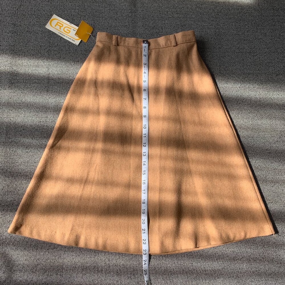 Wool Blend Vintage Skirt Youth Kids Girls Size 8 Medium, 23" Waist - Picture 14 of 15